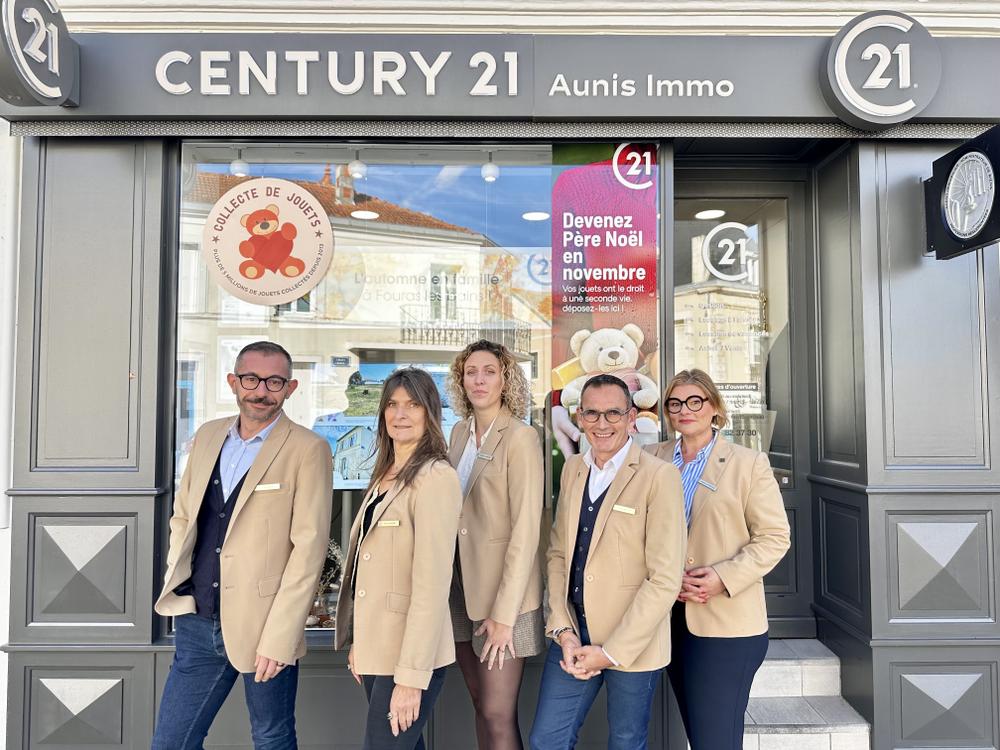 l'équipe de l'agence Aunis Immo