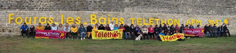 Chaîne humaine Téléthon 2025 Fouras