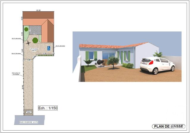 maison à vendre - 3 pièces - 54.26 m2 - FOURAS - 17 - POITOU-CHARENTES - Century 21 Aunis Immo